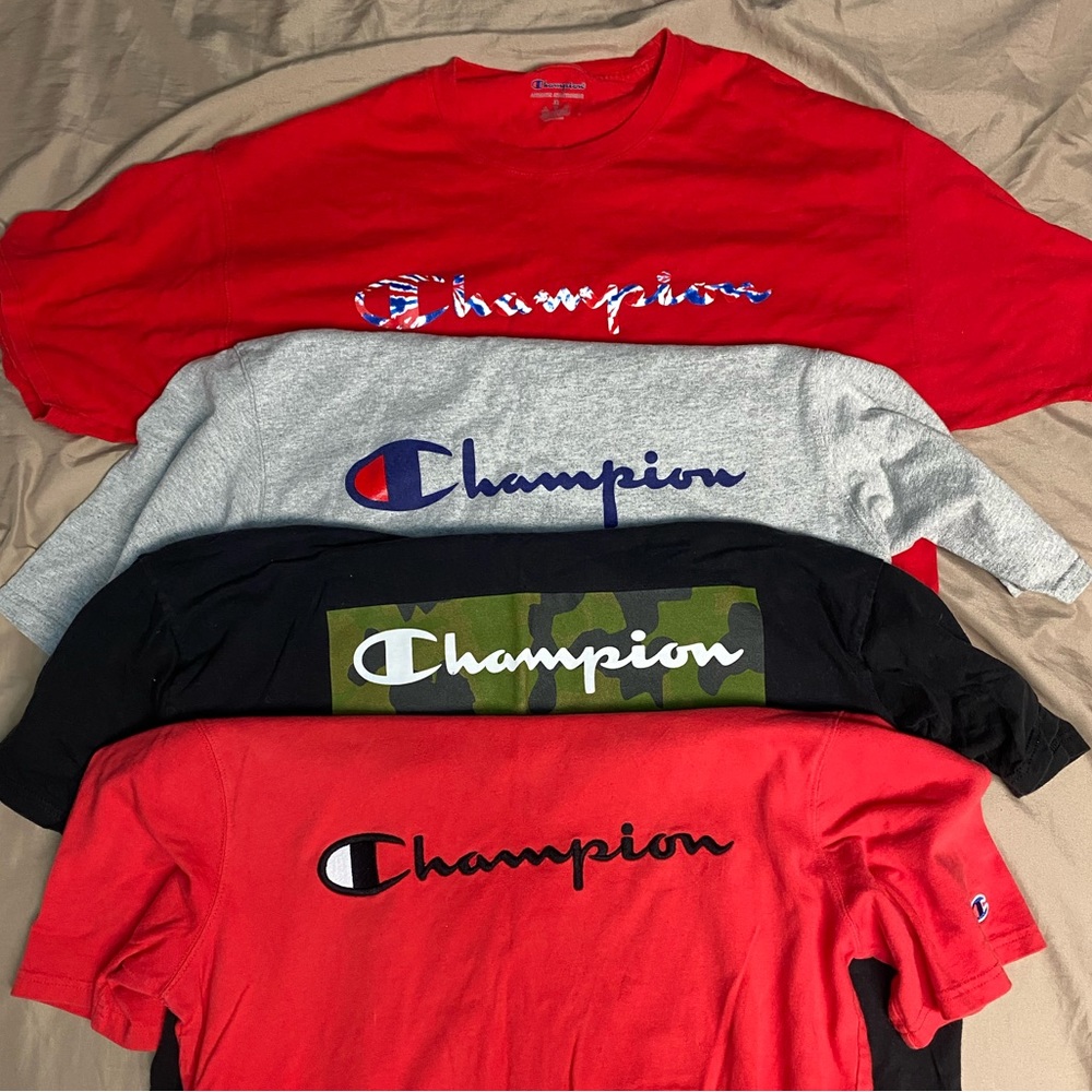 4Pack Champion Shirts !